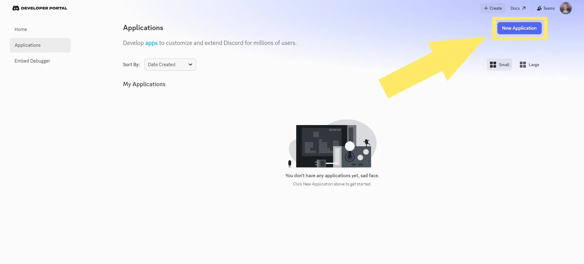 Step 2: Open the Discord Developer Portal — How to Connect an AI Assistant to Discord