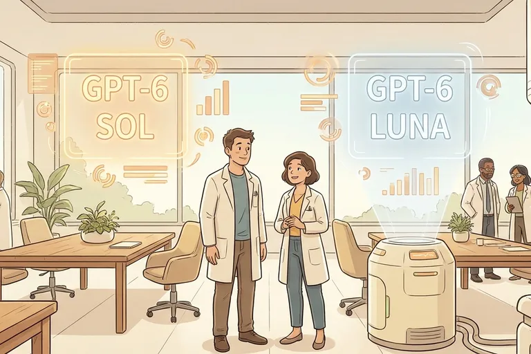 OpenAI Unveils GPT-6 Sol and Luna Models